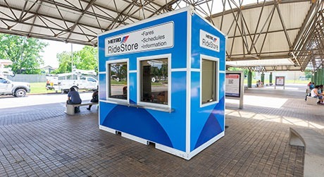 External view of METRO RideStore location.